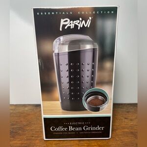 Parini electric coffee bean grinder new